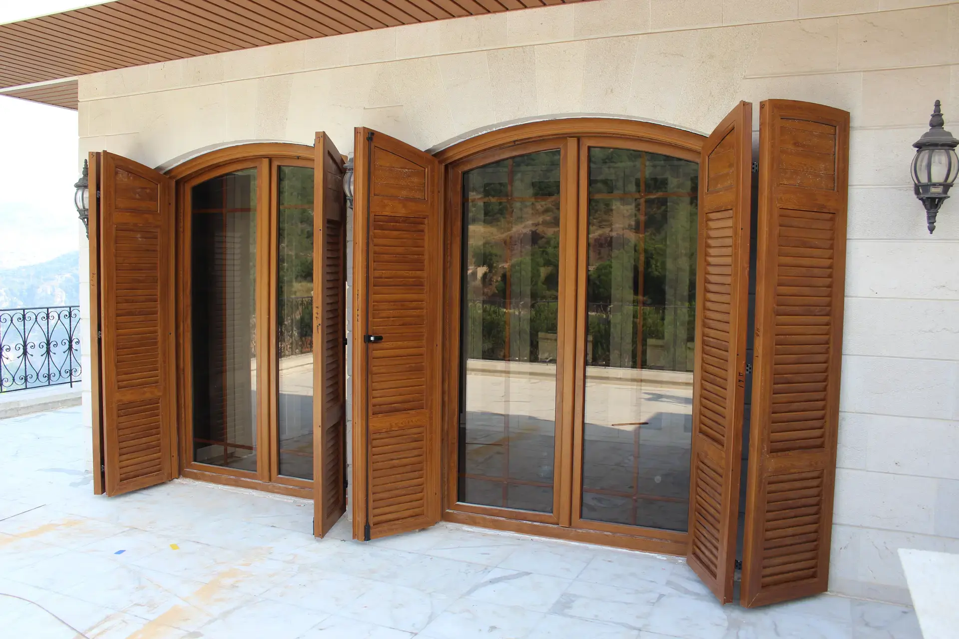 Shutters in uPVC by Bohman Group, view 2